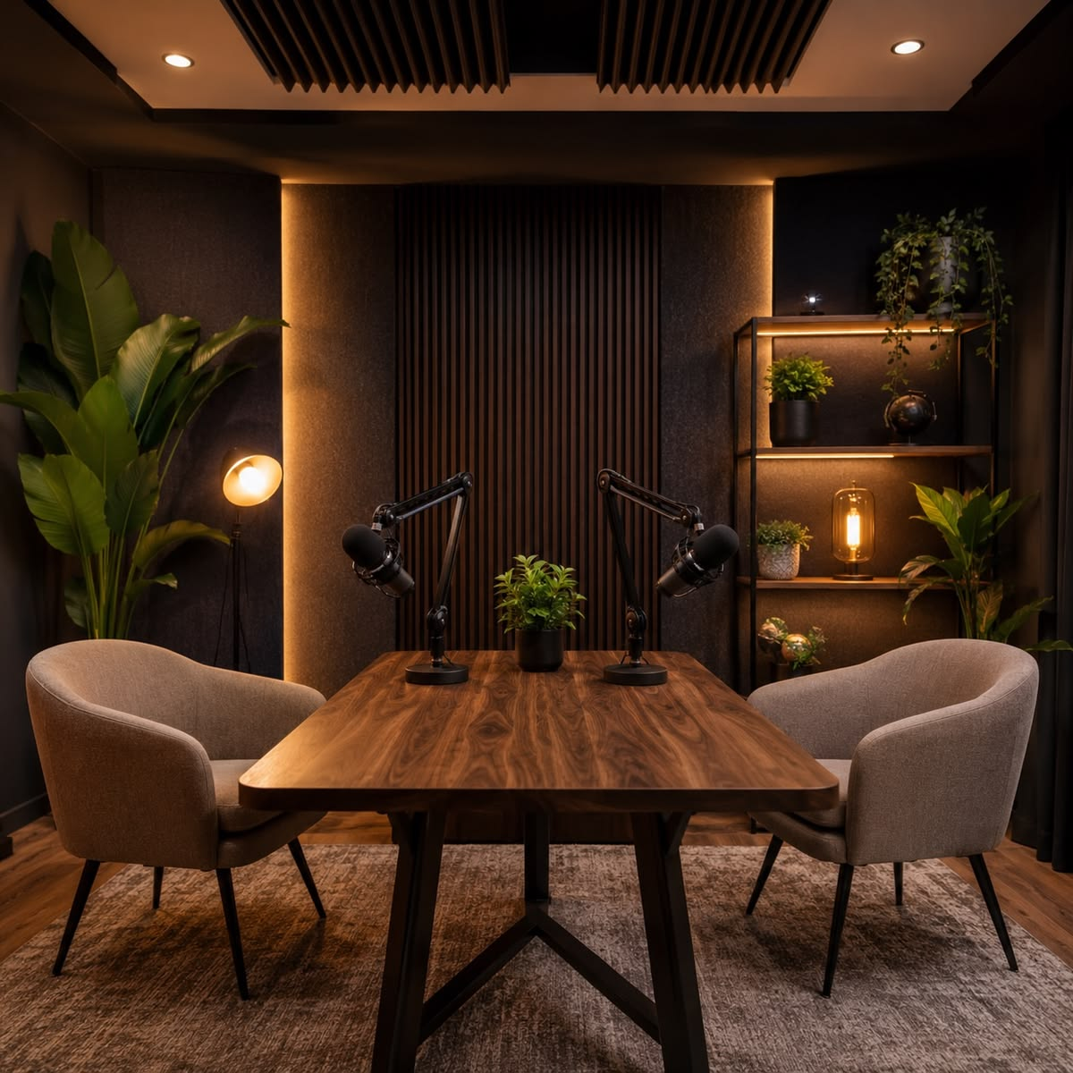 Podcast studio