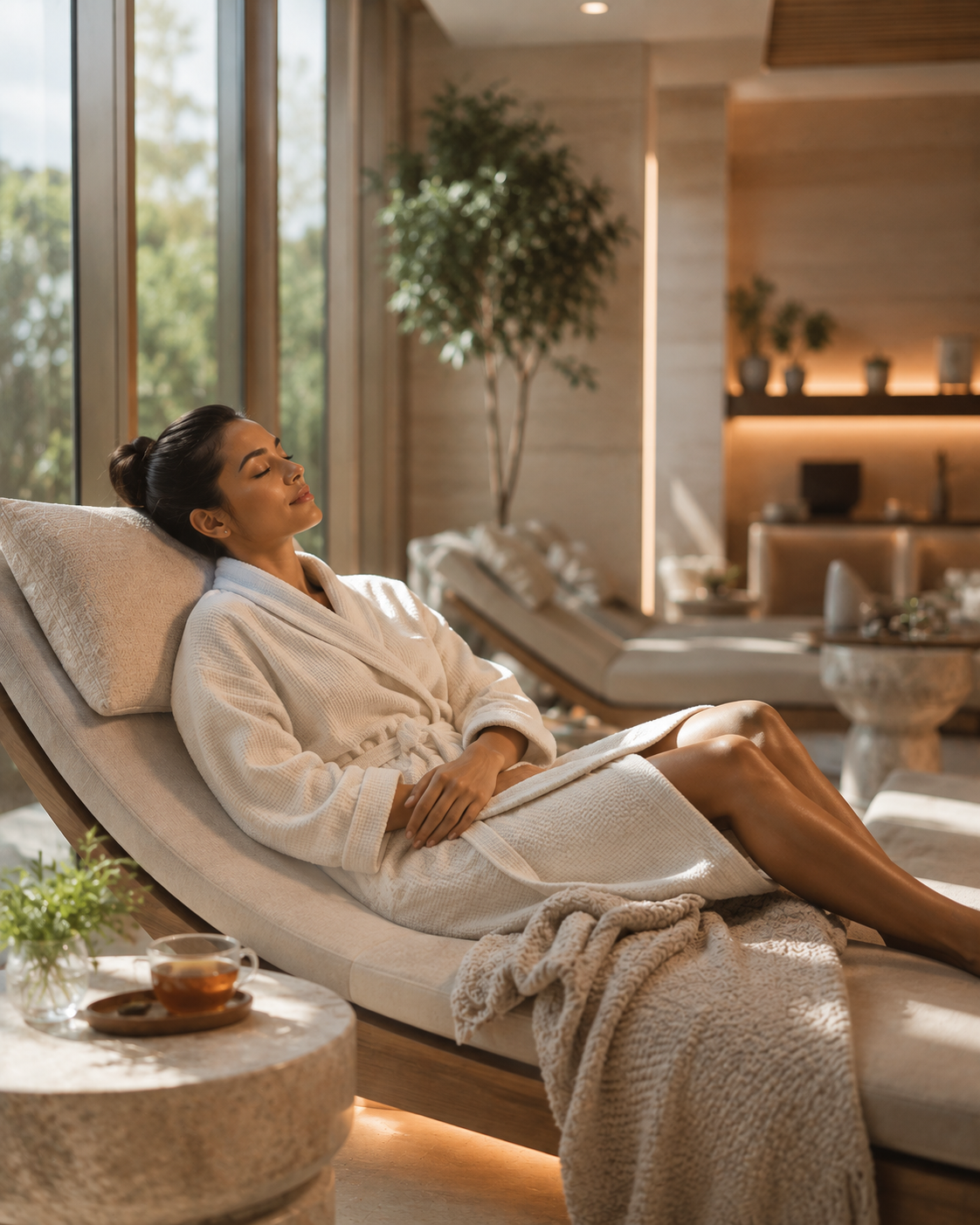 Relaxation area interior